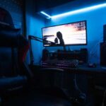 Gaming Desks with Integrated Cable Management and Monitor Mount Compatibility - Featured Image